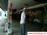 White guy tries to pick up black graffiti artist
