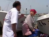 Angry Old Sailor Fucks Granny Boat Cleaner Lady