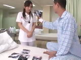 Blackmailed Nurse Sakaguchi Rena Had To Fuck A Patient Who Found Her Nude Incriminating Photos