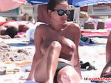 Big tits Hot Bikini babes beach Voyeur SPy hidden camVideo